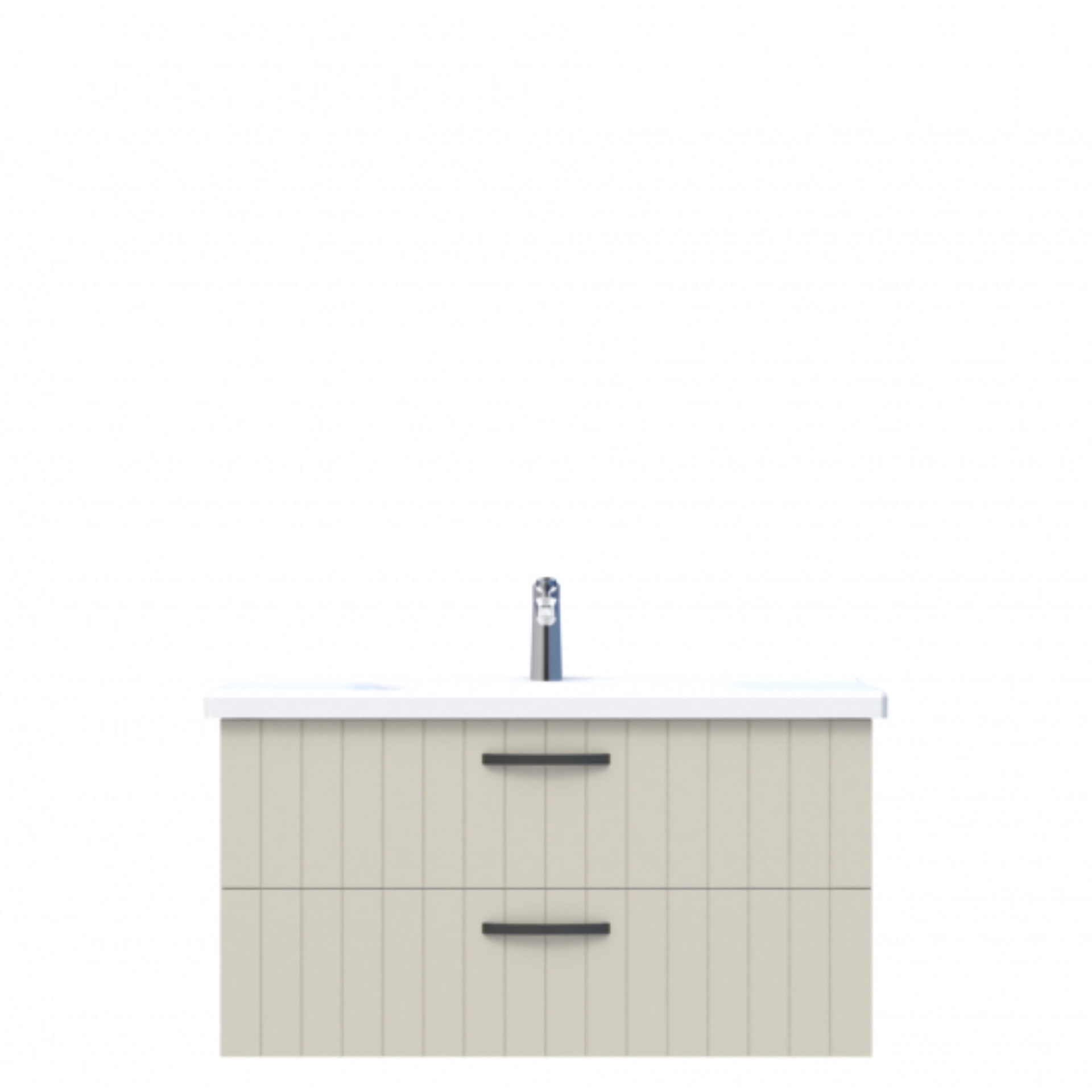 D10 Next Lavabo Dolabı Tezgah Altı 2 Çekmeceli 100 cm Dafne Lake
