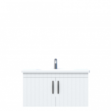 D10 Next Lavabo Dolabı Tezgah Altı Kapaklı 100 cm Beyaz Lake