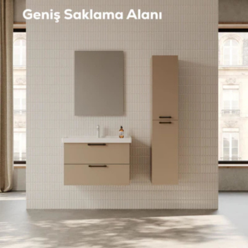 Creavit 2 Çekmeceli Lavabo Dolabı Dafne