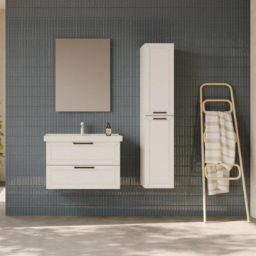 Creavit D20 2 Çekmeceli Lavabo Dolabı Beyaz
