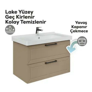 Creavit D20 2 Çekmeceli Dolabı Dafne