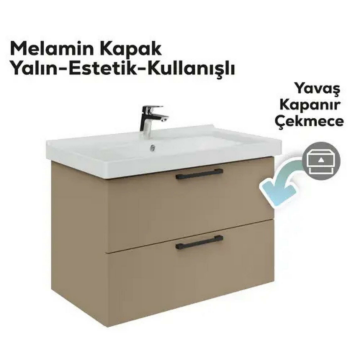 Creavit D20 2 Çekmeceli Lavabo Dolabı Dafne