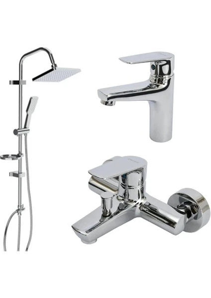 Creavit Liva Batarya Seti ve Banyo Duş