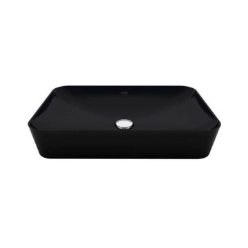 Creavit Ultra Dikdörtgen Çanak Lavabo Siyah Mat 60cm