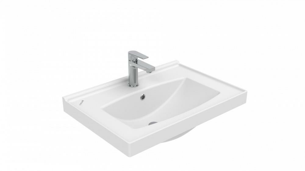 Creavit Sera Etajerli Lavabo Beyaz 65cm