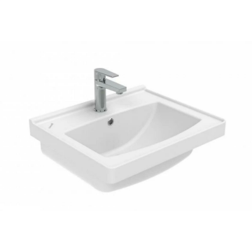 Creavit Sera Etajerli Lavabo Beyaz 55cm
