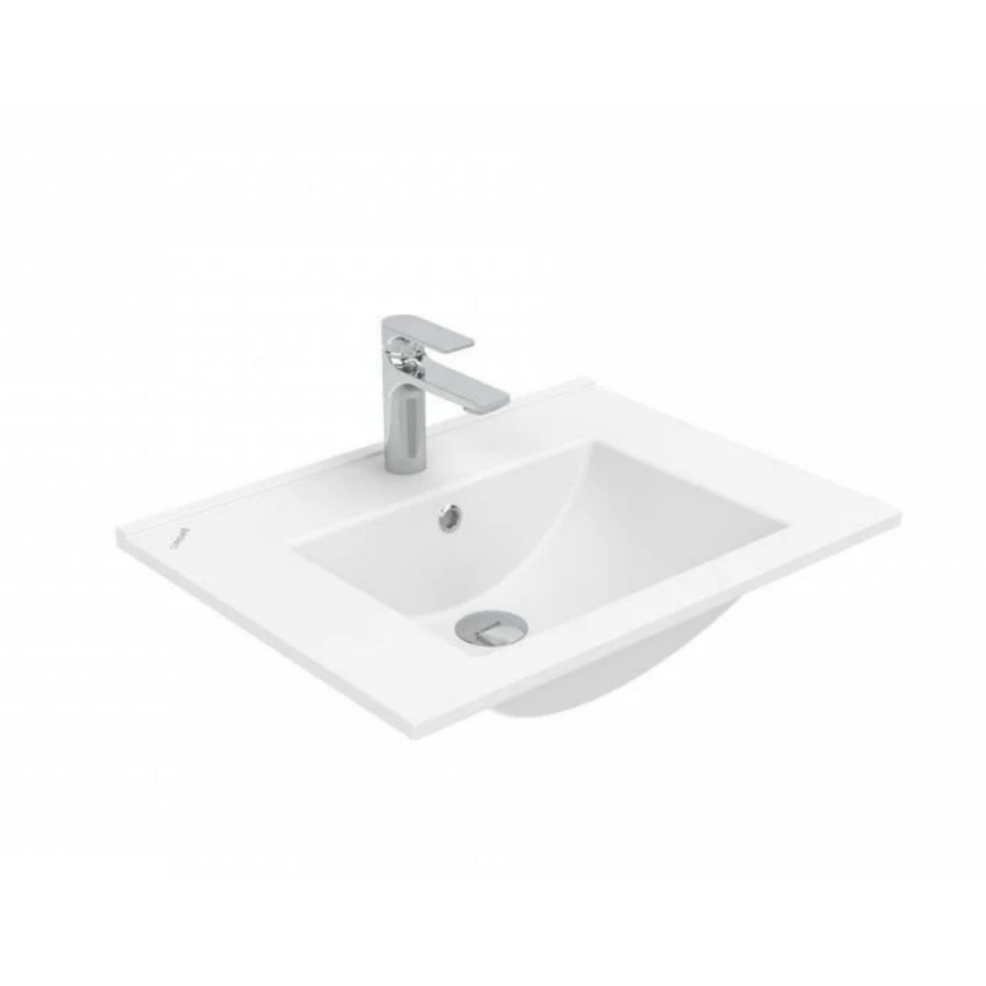 Creavit Su Etajerli Lavabo Beyaz 60cm