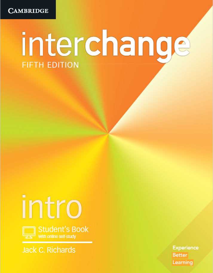 Interchange Intro Student Book With Online Self-Study