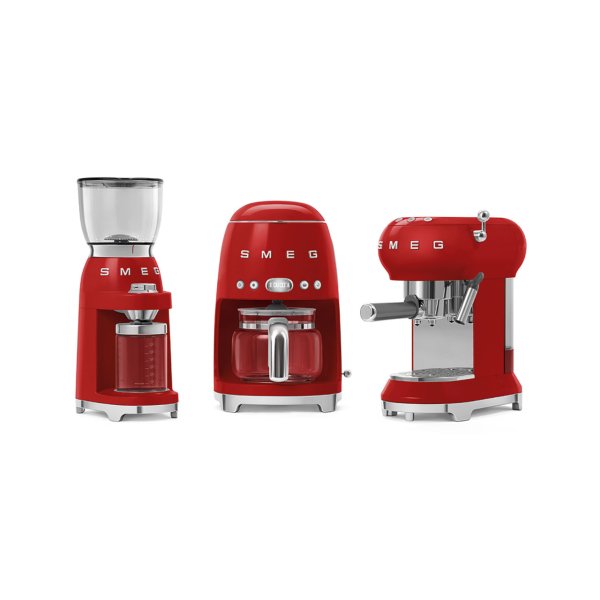 Smeg Kahve öğütme Makinası Red Cgf01rdeu