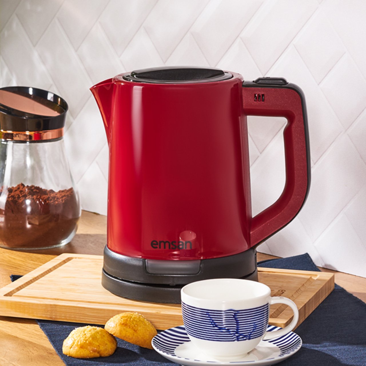 Emsan Handy Pro Kırmızı Kettle