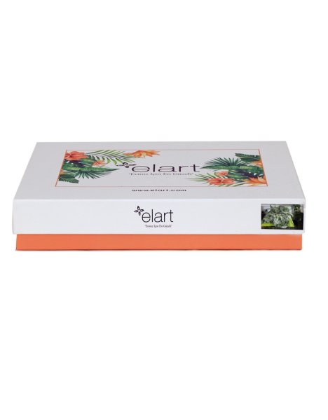 ELART NEVRESİM SETİ ÇİFT KİŞİLİK FOREST YEŞİL