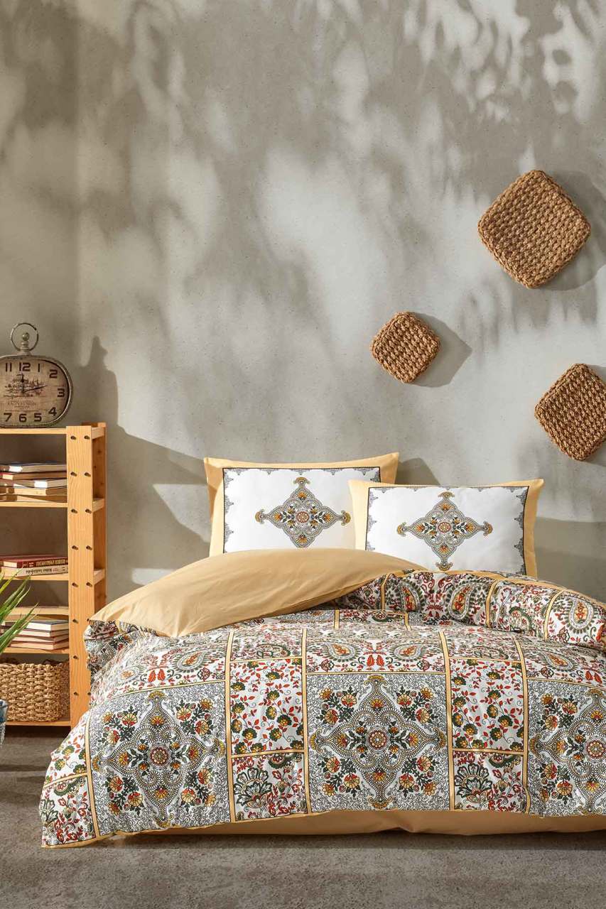 NEVRESİM TAKIMI TILE YEŞİL ÇİFT KİŞİLİK