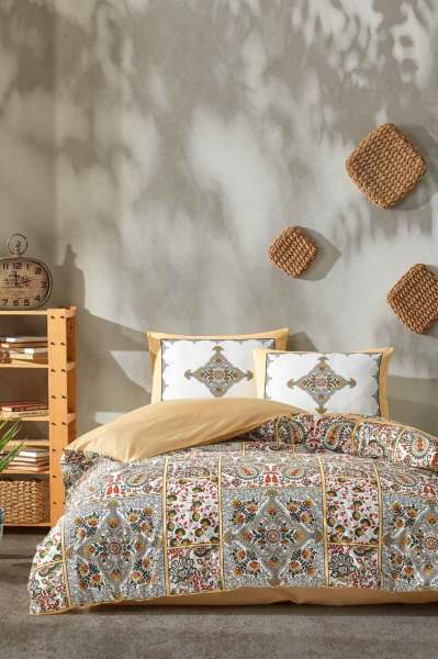 NEVRESİM TAKIMI TILE YEŞİL ÇİFT KİŞİLİK