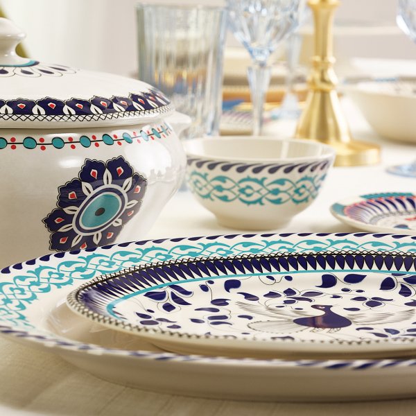Karaca Mai Selçuklu Serisi Pasta Tabağı 20,9 cm