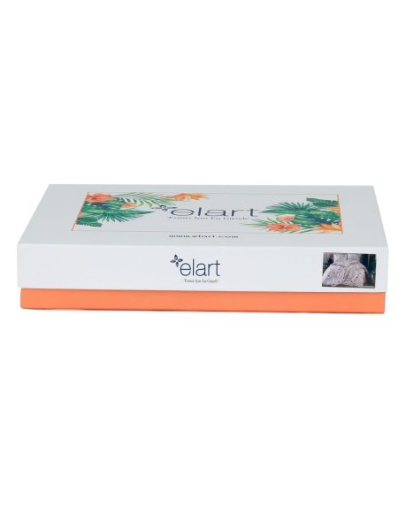 ELART NEVRESİM SETİ ÇİFT KİŞİLİK VEGA MÜRDÜM