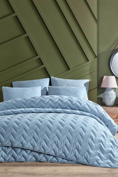 PLUME COMFORT SET MAVİ ÇİFT KİŞİLİK