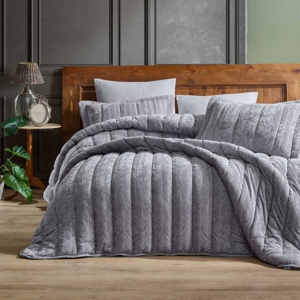 VELVET COMFORT SET GÜMÜŞ