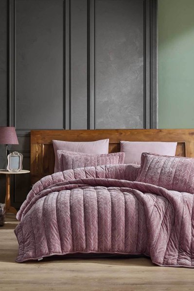 VELVET COMFORT SET GÜL KURUSU