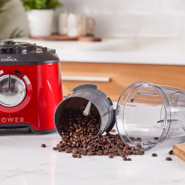 Karaca Mastermaid Power Multifunctional 10 in 1 Imperial Red Gıda Hazırlama Seti 2000w