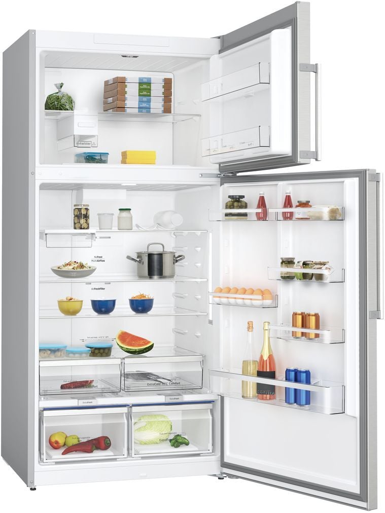 Profilo BD2186IFAN Üstten Donduruculu Kolay temizlenebilir Inox Buzdolabı