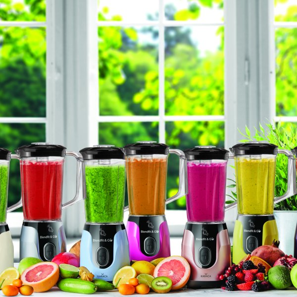 Karaca Blendfit Go Retro Krem Smoothie Blender