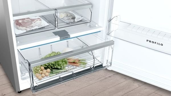 Profilo BD2056IFAN Kolay temizlenebilir Inox Donduruculu Buzdolabı