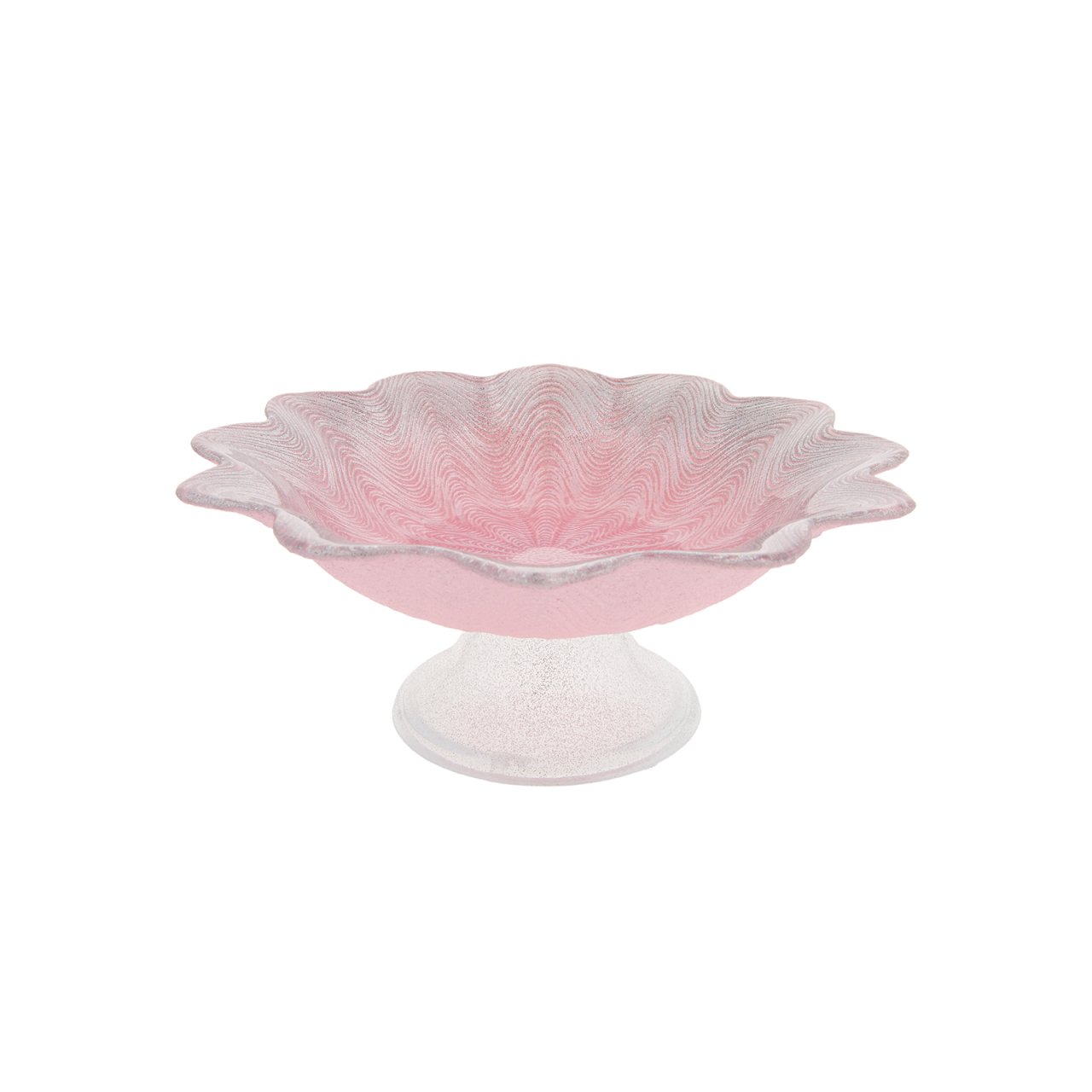 Karaca Mimoza Ayaklı Lokumluk Pembe 22cm