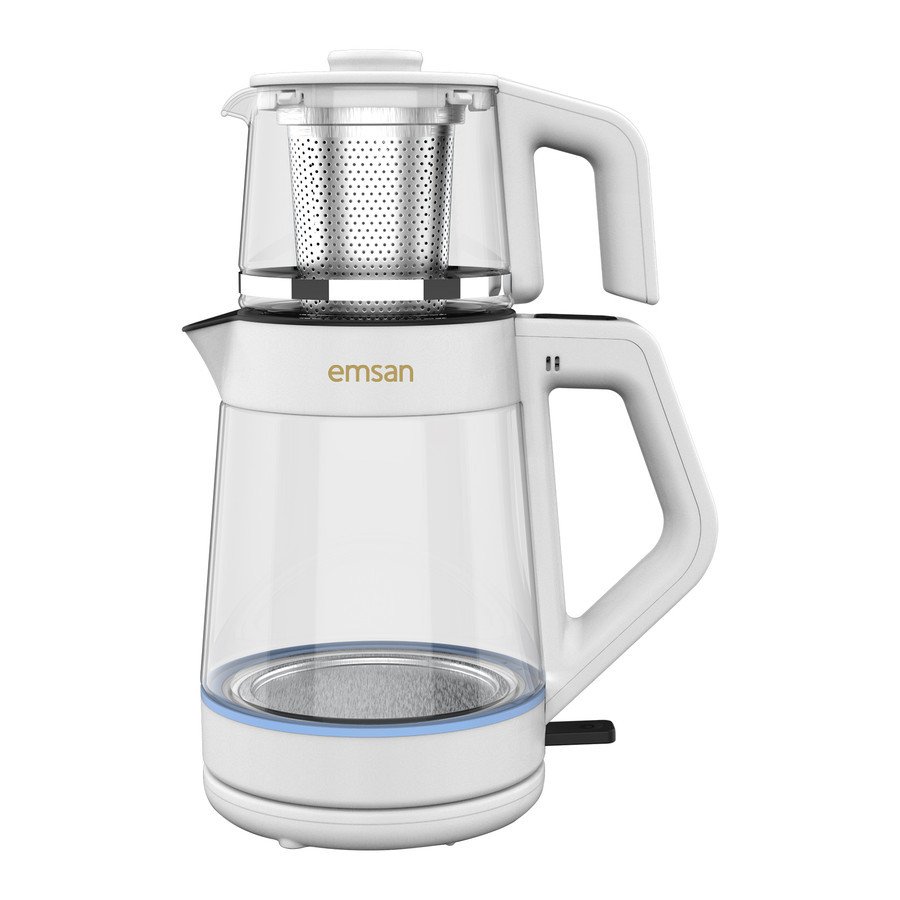 Emsan Magic Master Çay Makinesi Beyaz