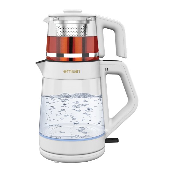 Emsan Magic Master Çay Makinesi Beyaz