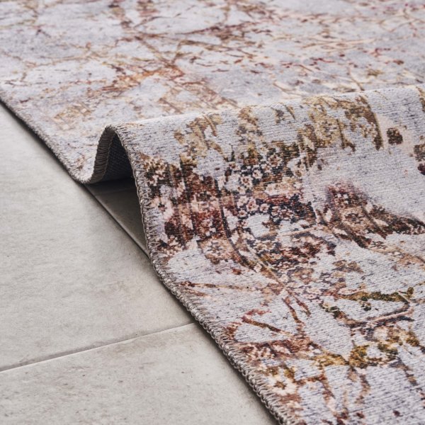 Kaşmir Halı Dekoratif Art Trend Kintsugi 80x300 cm