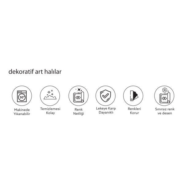 Kaşmir Halı Dekoratif Art Trend Lagoon 180x280 cm