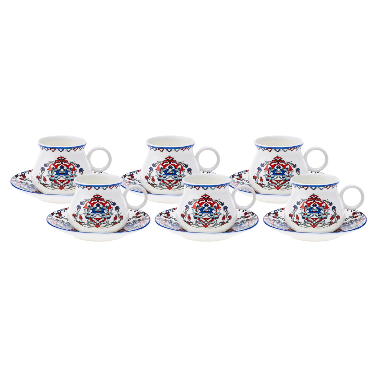 Karaca Bursa 6 Kişilik Kahve Fincanı Takımı 90 ml