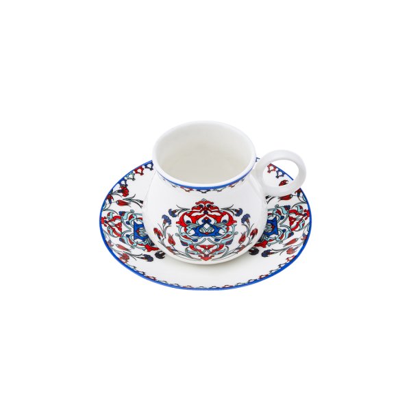 Karaca Bursa 6 Kişilik Kahve Fincanı Takımı 90 ml