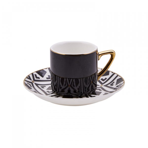 Karaca Monochrome 4 Kişilik Kahve Fincanı Takımı 90 ml