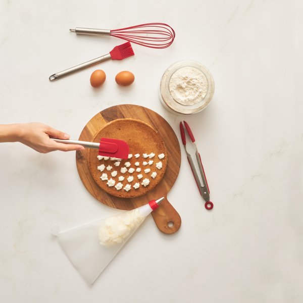 Karaca Cake 10 Parça Pasta Servis Gereci Kırmızı