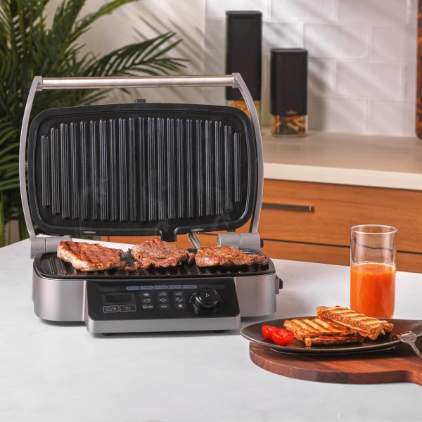 Karaca Multigrill XL Akıllı Otomatik Izgara Ve Tost Makinesi 8 Dilimli 9 Programlı 2100 W