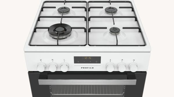Profilo FRMS144HBL Gazlı/Elektrikli Solo Fırın Beyaz