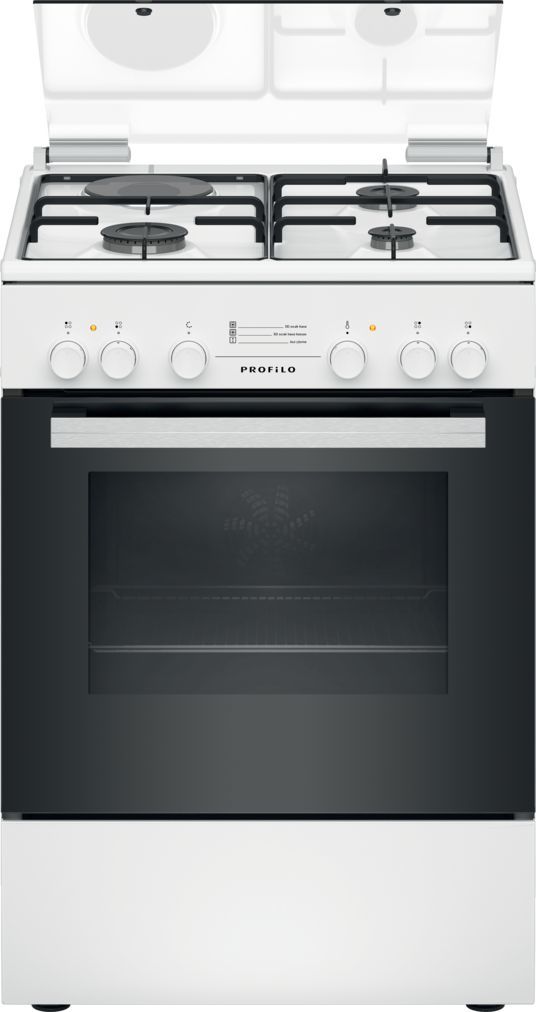 Profilo FRTS113LBD Gazlı/Elektrikli Solo Fırın Beyaz