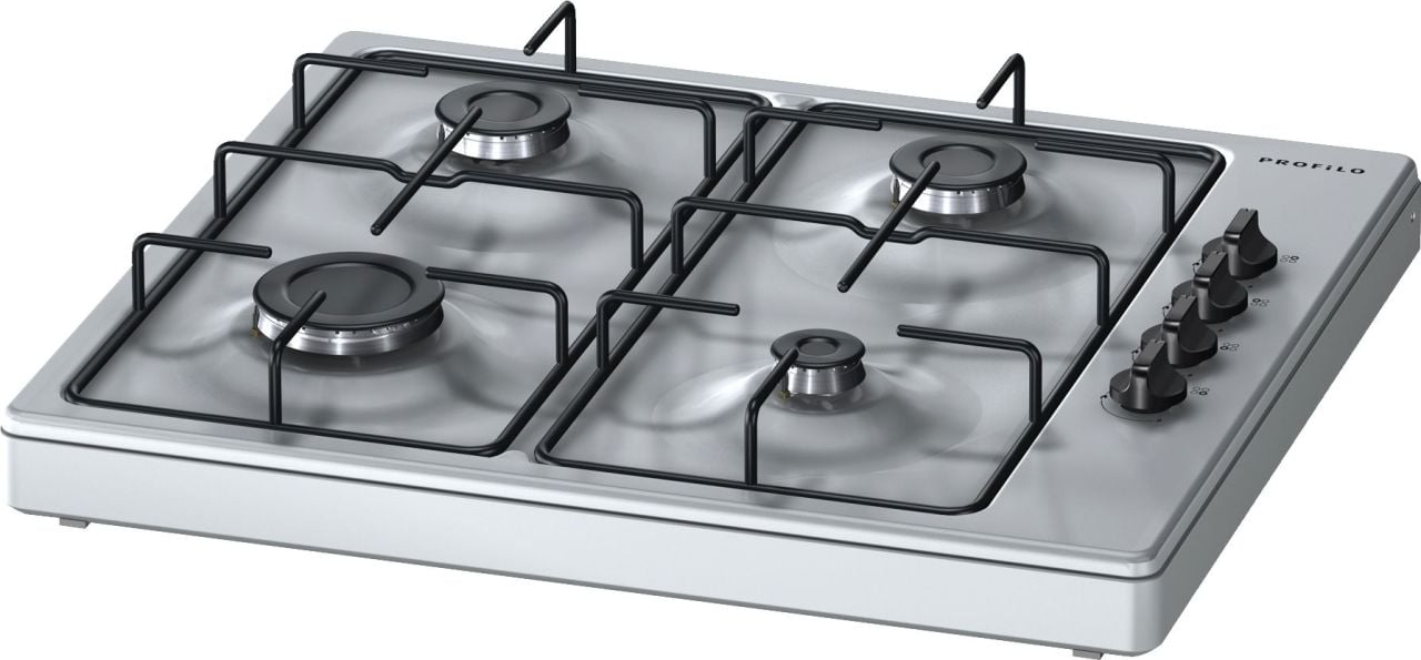 Profilo OB30P5B80D Set Üstü Gazlı Ocak 60 cm Paslanmaz çelik