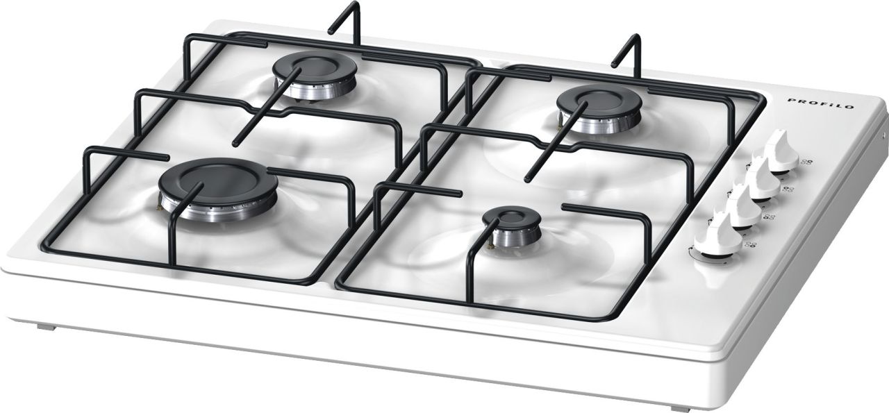 Profilo OB30P2B80L Set Üstü Gazlı Ocak 60 cm Beyaz