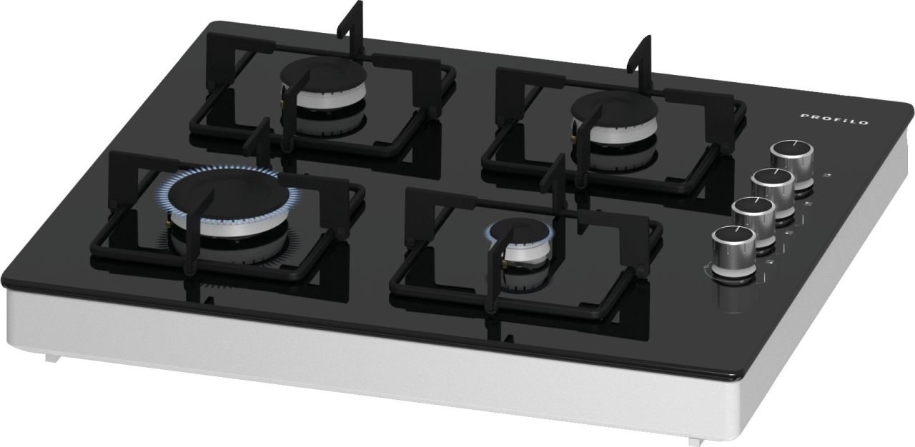 Profilo OO30P6O12D Set Üstü Gazlı Ocak 60 cm Siyah