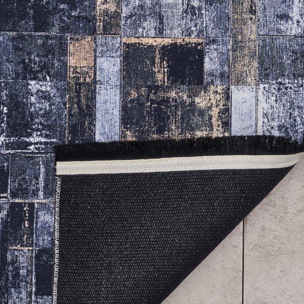 Kaşmir Halı Dekoratif Art Trend Stone 80x300 cm