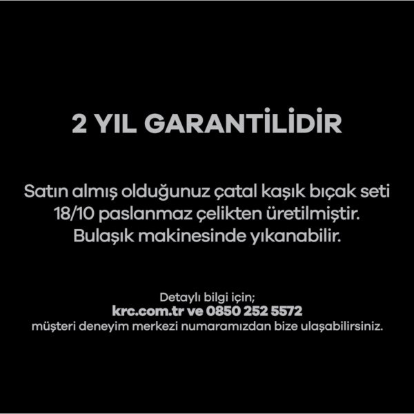 Karaca New 84 Parça 12 Kişilik Kutulu Dora Çatal Kaşık Bıçak Takımı 6051