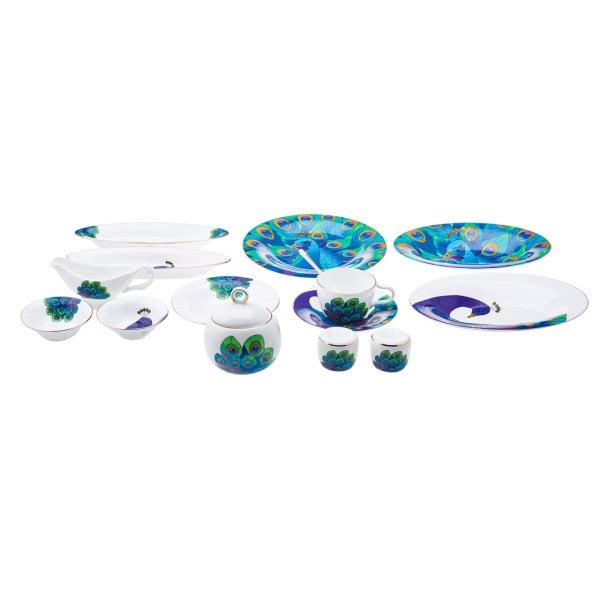 Karaca X Çırağan Palace Shop Fine Pearl 39 Parça 6 Kişilik Kahvaltı Seti