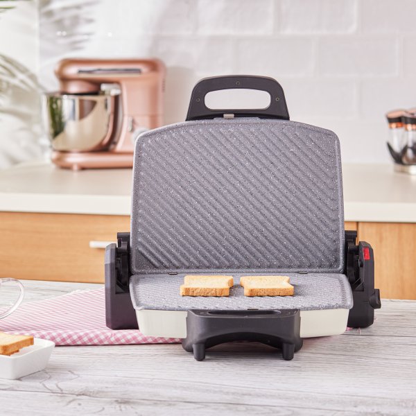 Emsan Power Master Granit 1800w Tost Makinesi Krem