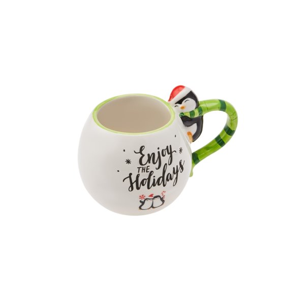 Karaca New Year Penguin Mug 500 ml