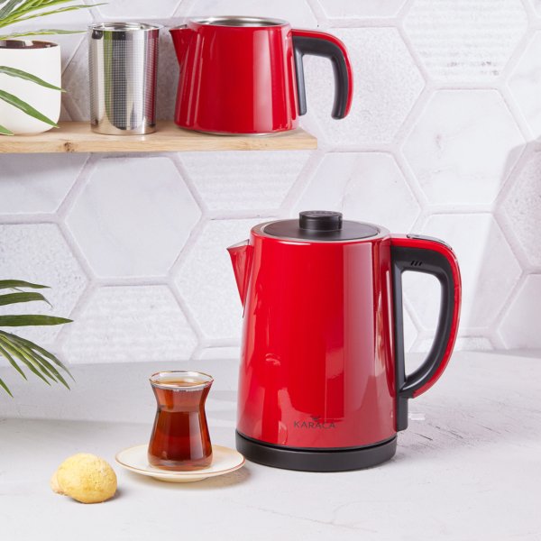Karaca Dem Keyfi Çay Makinesi Redgold
