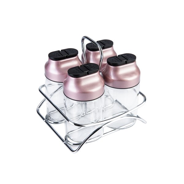 Karaca Dimple Rosegold 5 Parça Baharat Takımı