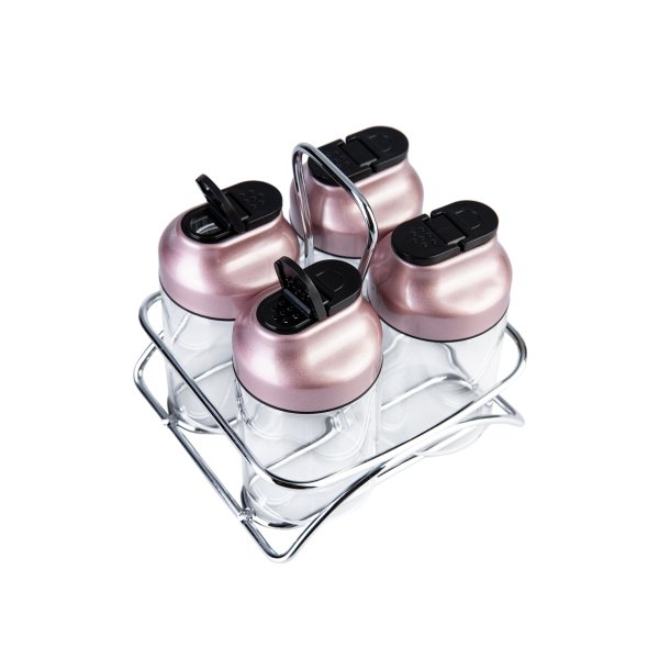 Karaca Dimple Rosegold 5 Parça Baharat Takımı