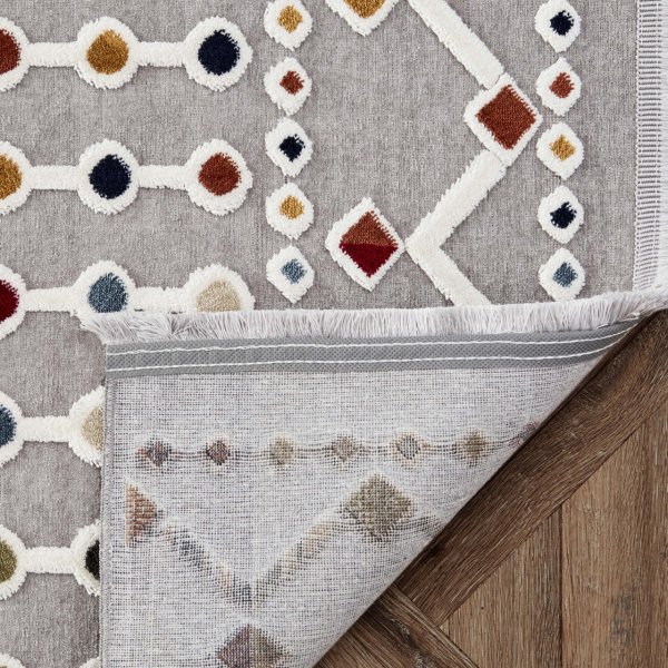 Kaşmir Halı Viskon Modern Andores 200x290 cm Halı